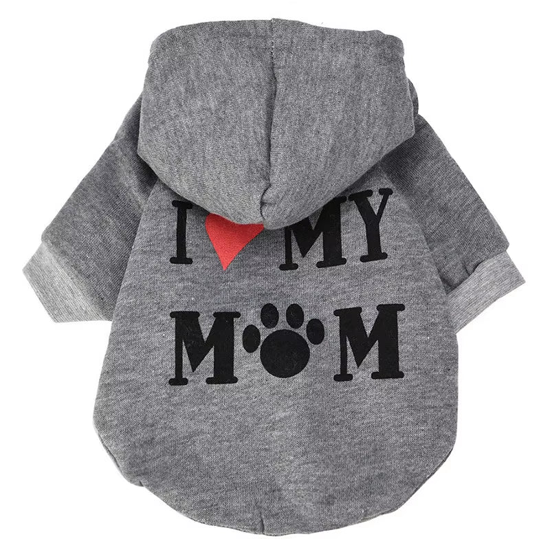 Security Dog Clothes Classic Pet Dog Hoodies Clothes for Small Dog Autumn Coat Jacket for Yorkie Chihuahua Puppy Clothing