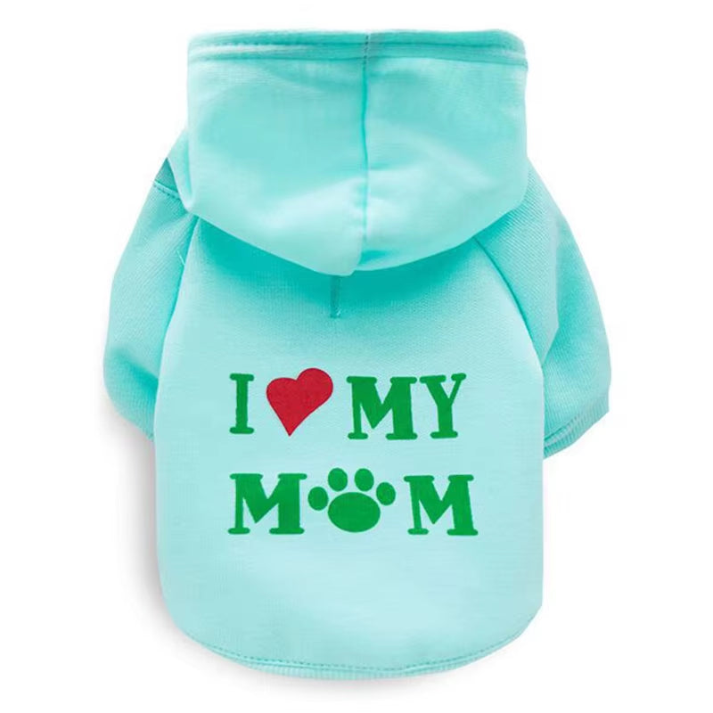 Security Dog Clothes Classic Pet Dog Hoodies Clothes for Small Dog Autumn Coat Jacket for Yorkie Chihuahua Puppy Clothing