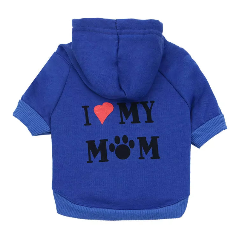 Security Dog Clothes Classic Pet Dog Hoodies Clothes for Small Dog Autumn Coat Jacket for Yorkie Chihuahua Puppy Clothing