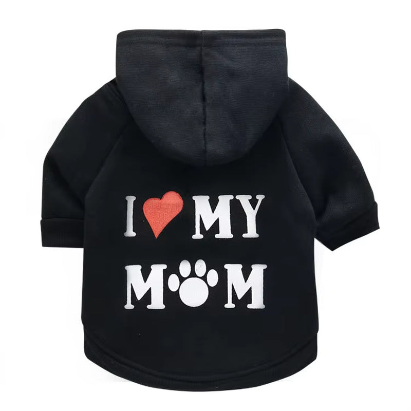 Security Dog Clothes Classic Pet Dog Hoodies Clothes for Small Dog Autumn Coat Jacket for Yorkie Chihuahua Puppy Clothing