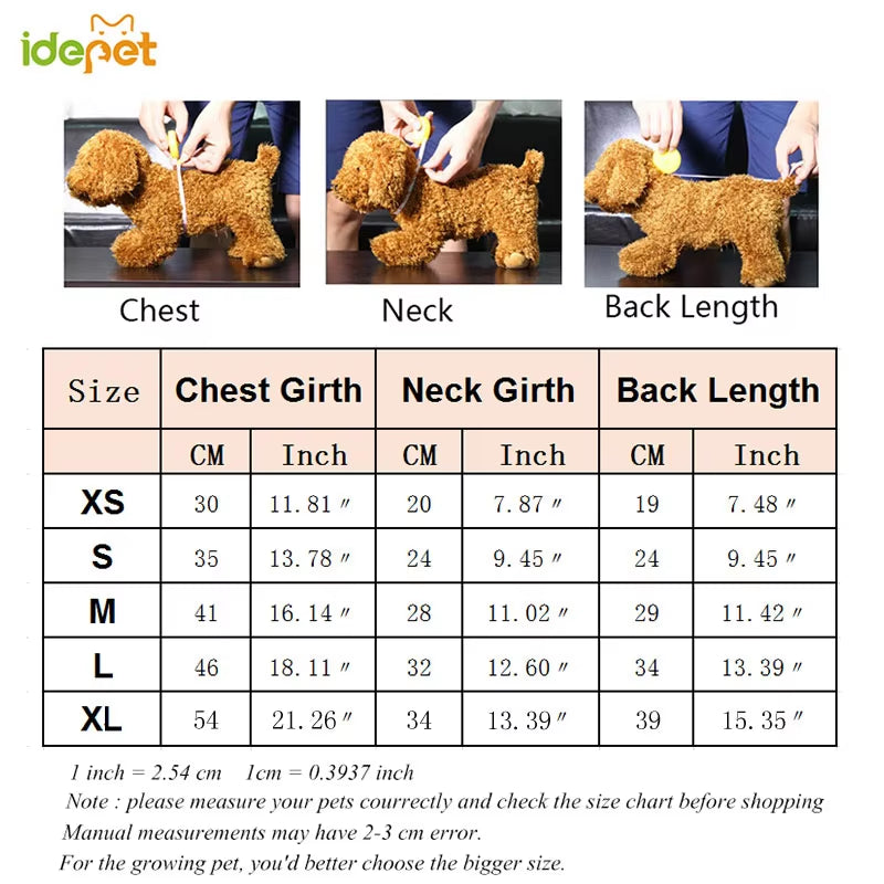 Security Dog Clothes Classic Pet Dog Hoodies Clothes for Small Dog Autumn Coat Jacket for Yorkie Chihuahua Puppy Clothing