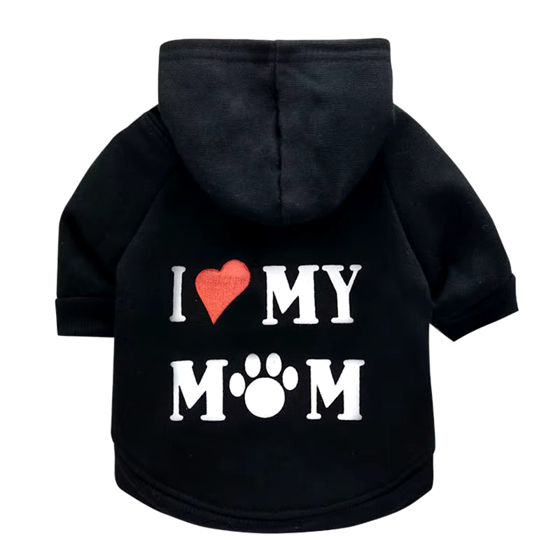 Security Dog Clothes Classic Pet Dog Hoodies Clothes for Small Dog Autumn Coat Jacket for Yorkie Chihuahua Puppy Clothing